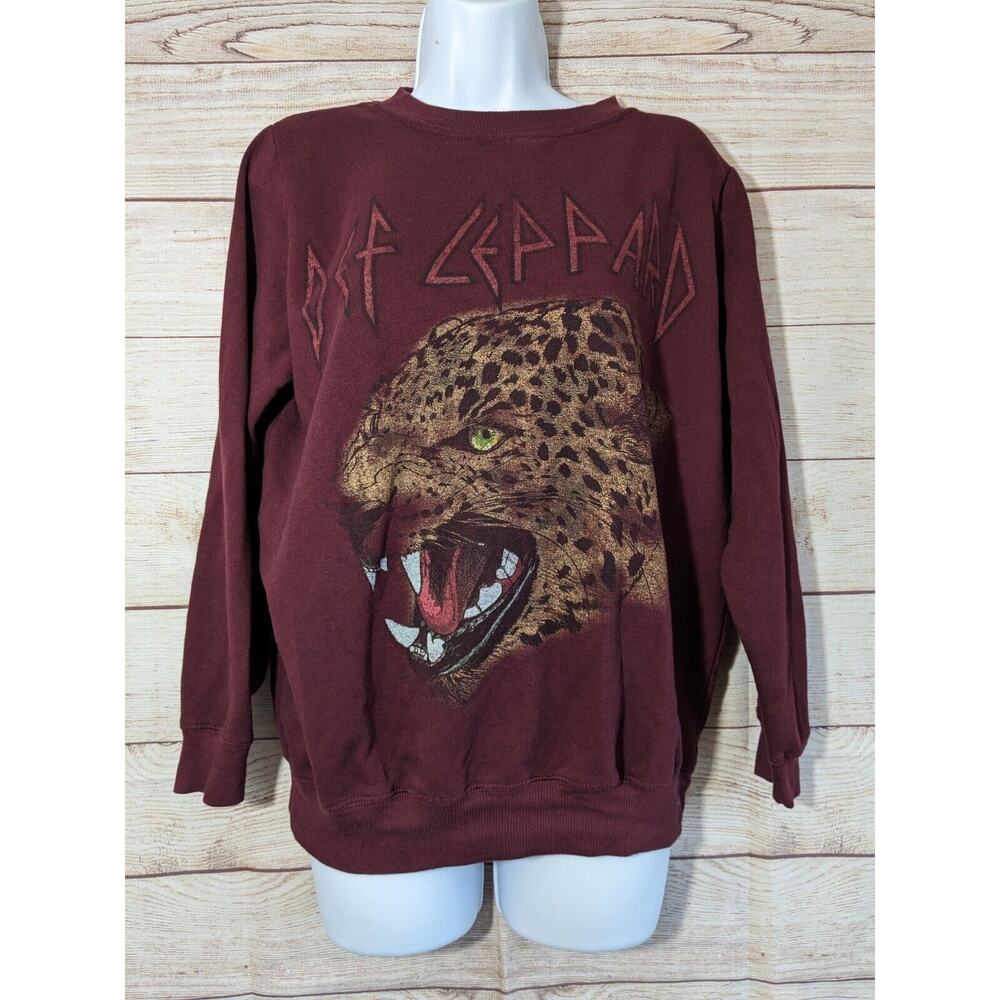 Women’s Def Leppard Sweatshirt, Size Small EUC